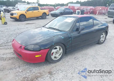 1993 Honda Civic Del Sol S from USA, damaged, VIN JHMEG1147PS006612